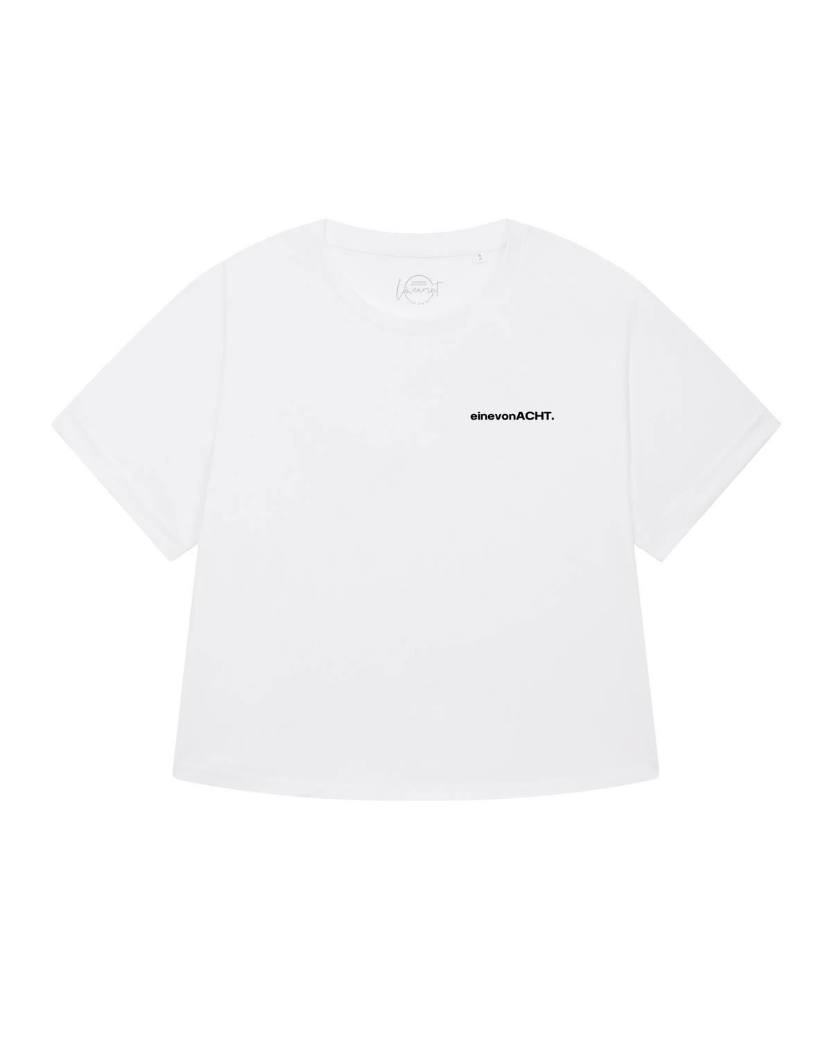 T-Shirt "einevonACHT." oversize
