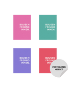 Postkarte "Buusenfreundinnen"