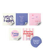 Sticker-Set "Statement"